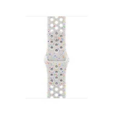 Apple Watch Strap - 45mm - Pure Platinum - Nike Sport Band - M/L (160-210mm)
