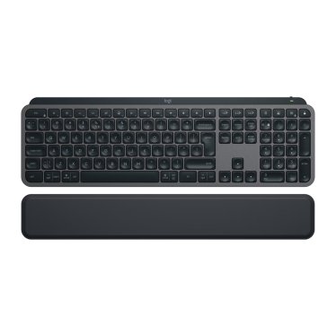 Logitech MX Keys S (Mac & Windows Layout) & Palm Rest - Graphite
