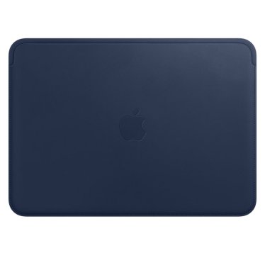 Apple Leren hoes MacBook 12-inch - Middernachtblauw