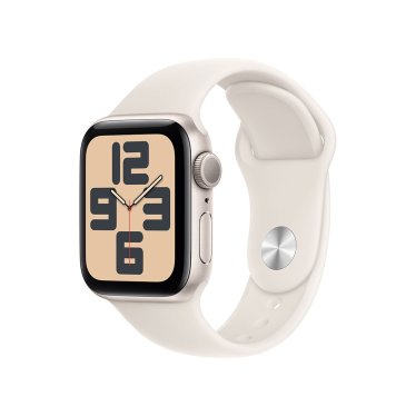 [Open Box] Apple Watch SE - 40mm - Starlight Aluminium - Starlight Sport Band - M/L (150-200mm)