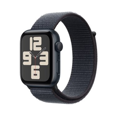 [Open Box] Apple Watch SE - 44mm - Midnight Aluminium - Ink Sport Loop -  (145-220mm)