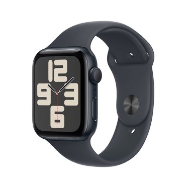 [Open Box] Apple Watch SE - 44mm - Midnight Aluminium - Midnight Sport Band - S/M (140-190mm)