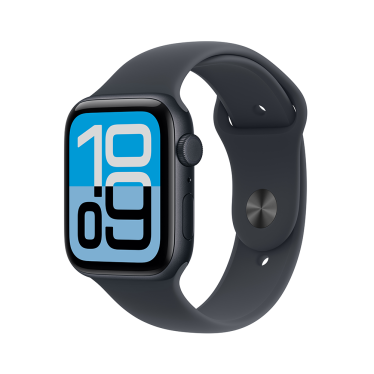 Apple Watch SE 3 Cellular - 44mm - Midnight Aluminium - Midnight Sport Band - S/M