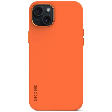 !Decoded Anti-Microbial Silicone Backcover - iPhone 15 Plus - Apricot