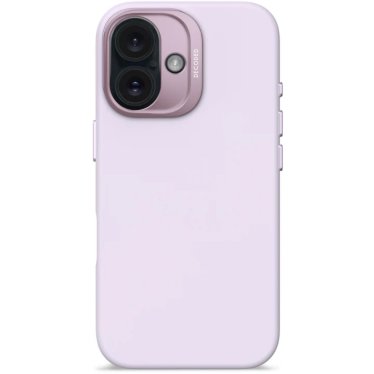 @Decoded Anti-Microbial Silicone Backcover - iPhone 16 - Lavender