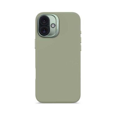 @Decoded Anti-Microbial Silicone Backcover - iPhone 16 Plus - Jade