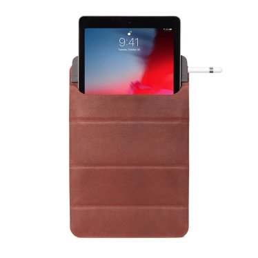 !Decoded Foldable Slim Sleeve - iPad 10.2"/Pro 11"/Air 10.5" - Brown