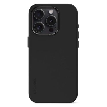 !Decoded Anti-Microbial Silicone Backcover - iPhone 15 Pro Max - Graphine