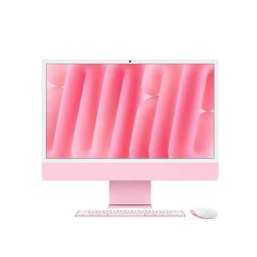 iMac 24" Pink - M4 10C-CPU & 10C-GPU - 24GB - 512GB - Gbit Eth - Mouse - MK-TID