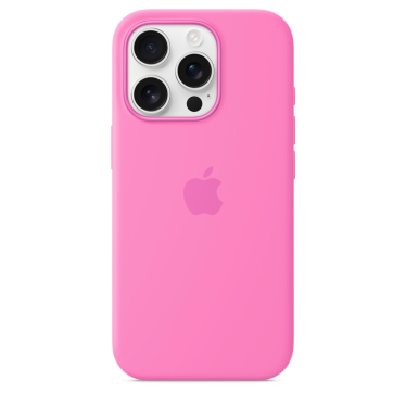Apple Silicone Case - iPhone 16 Pro - Peony