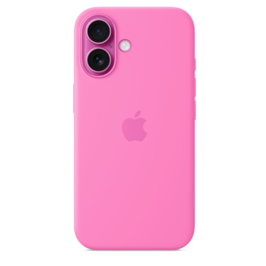 Apple Silicone Case - iPhone 16  - Peony