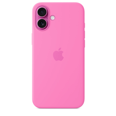 Apple Silicone Case - iPhone 16 Plus - Peony