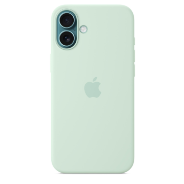 Apple Silicone Case - iPhone 16 Plus - Aquamarine