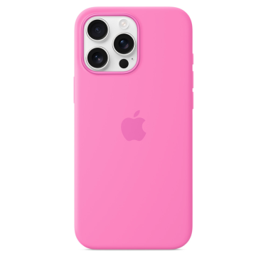 Apple Silicone Case - iPhone 16 Pro Max - Peony