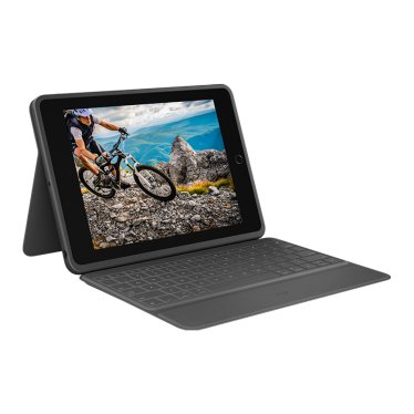 @Logitech Rugged Folio - iPad 10.2" (2019 - 2021) - Black