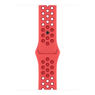 Apple Watch Strap - 45mm - Bright Crimson/Gym Red - Nike Sport Band