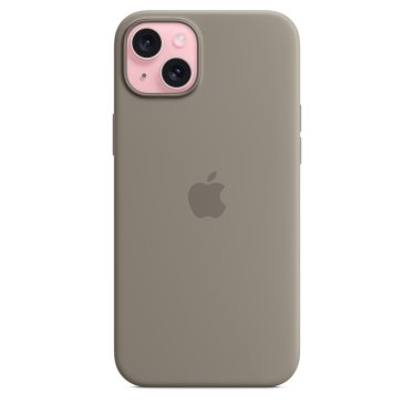 Apple Silicone Case  - iPhone 15 Plus - Clay