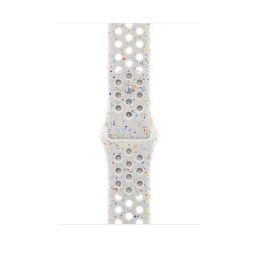 Apple Watch Strap 46mm - Pure Platinum - Nike Sport Band - S/M (140-190mm)