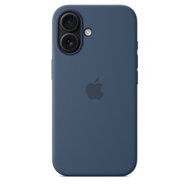 Apple Silicone Case - iPhone 16 - Denim