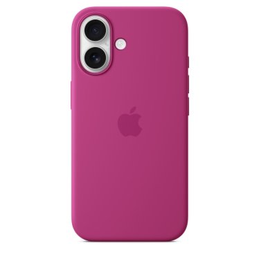 Apple Silicone Case - iPhone 16 - Fuchsia