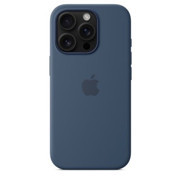 Apple Silicone Case - iPhone 16 Pro Max - Denim