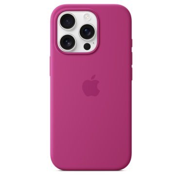Apple Silicone Case - iPhone 16 Pro - Fuchsia