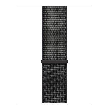 Apple Watch Strap - 41mm - Black/Summit White - Nike Sport Loop
