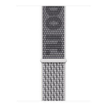 Apple Watch Strap - 41mm - Summit White/Black - Nike Sport Loop