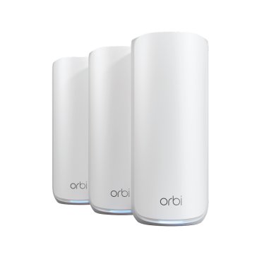 NETGEAR - Orbi 870 Series - Tri-Band WiFi 7 Mesh System - 21Gbps - 3-Pack - White