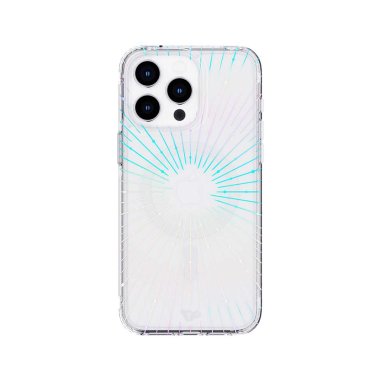 Tech21 Evo Clear MagSafe hoesje - iPhone 15 Pro - glitter