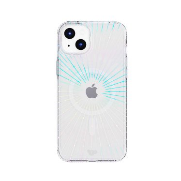 Tech21 Evo Clear MagSafe hoesje - iPhone 15 Plus - glitter