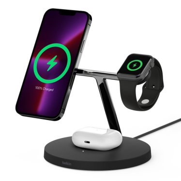 Belkin MagSafe 3-in-1 Wireless Charger - Black
